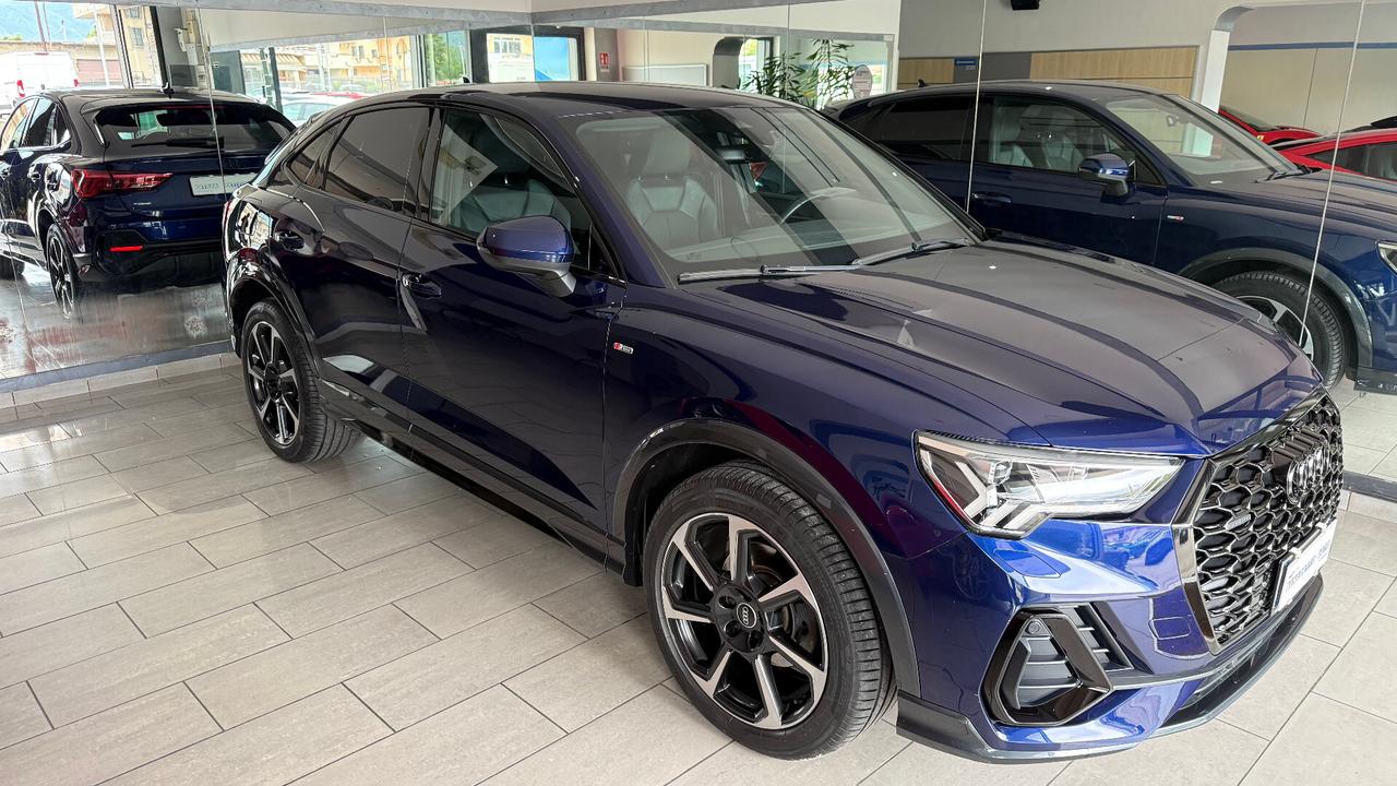 AUDI Q3 SPORTBACK 2.0 TDI QUATTRO S LINE S TRONIC IDENTITY BLACK