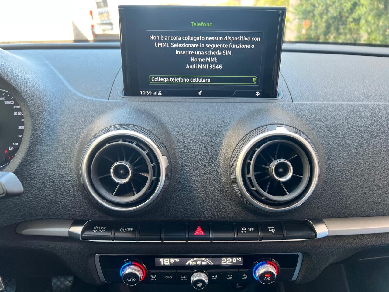 Audi A3 SPB Sportback 2.0 tdi 150CV Business NAVI/LED/17;