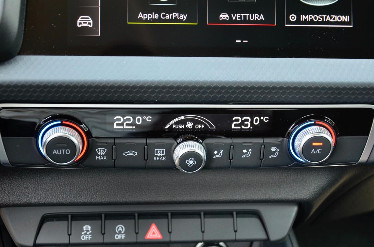 AUDI A1 CITYCARVER 25 1.0 TFSI ADMIRED 95cv, UFF ITALIANA, EURO 6D, KEYLESS, APPLE ANDROID, PERMUTE