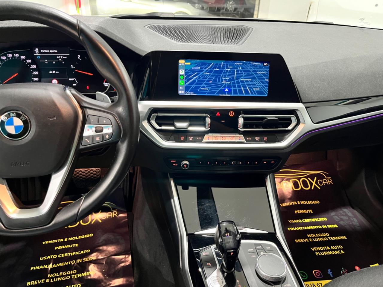 BMW 320 DIESEL 2020 *BMW PREMIUM SELECTION *KM CERTIFICATI