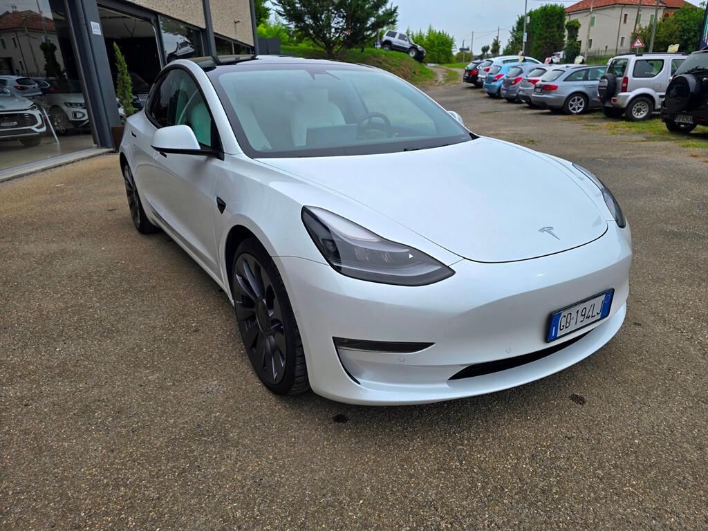 Tesla Model 3 PERFORMANCE 534CV DUAL MOTOR AWD