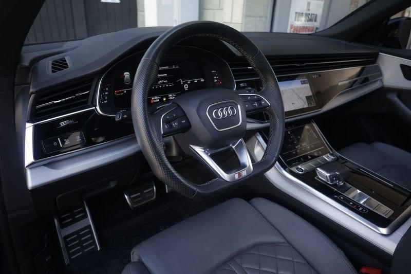 Audi Q8 50 TDI 286cv quattro tiptronic SLINE TETTO PANORAMICO Unicoproprietario