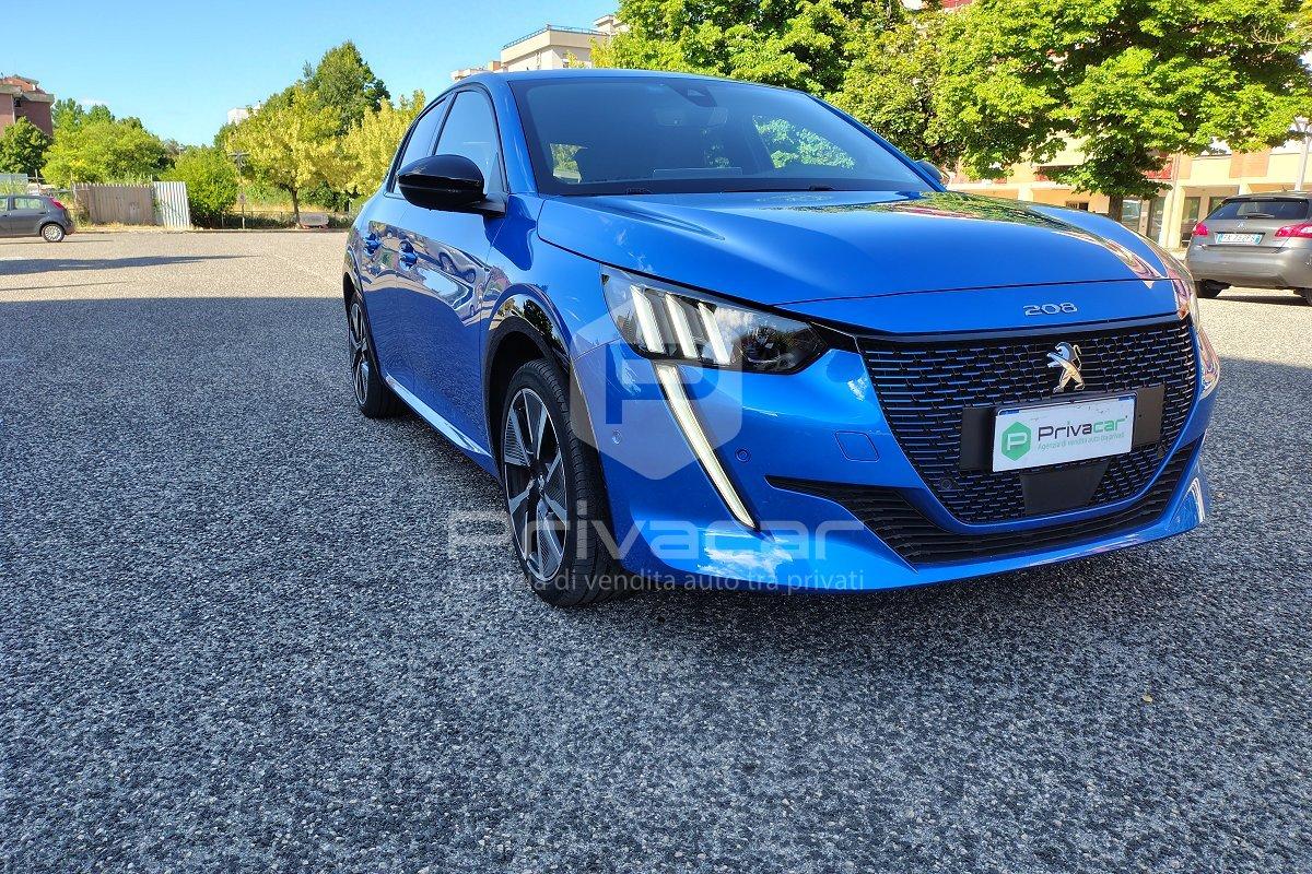 PEUGEOT 208 motore elettrico 136 CV 5 porte GT