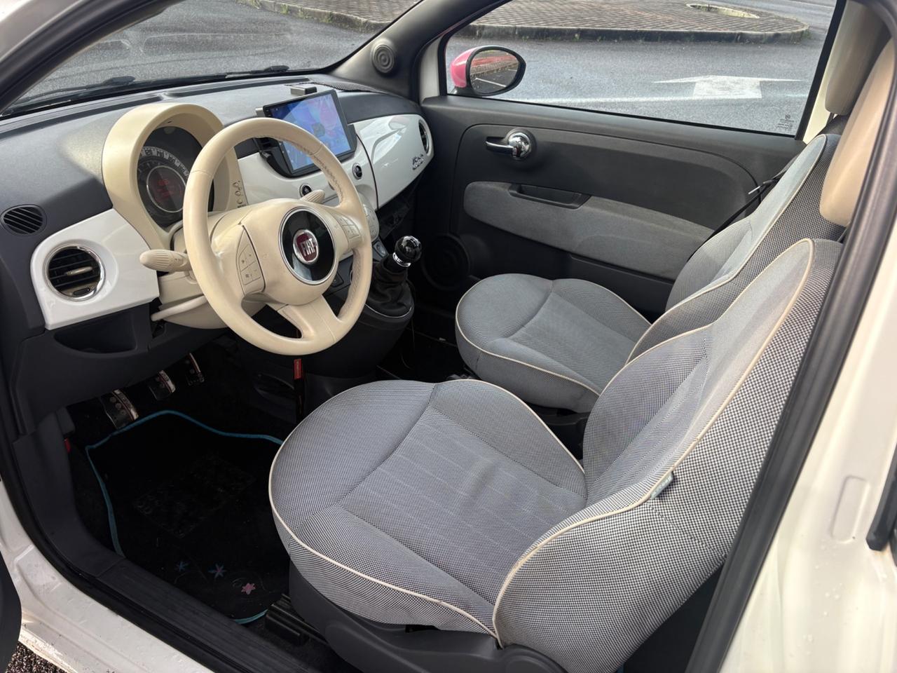 Fiat 500 1.2 Lounge*NAVIGATORE*RETROCAMERA-2008