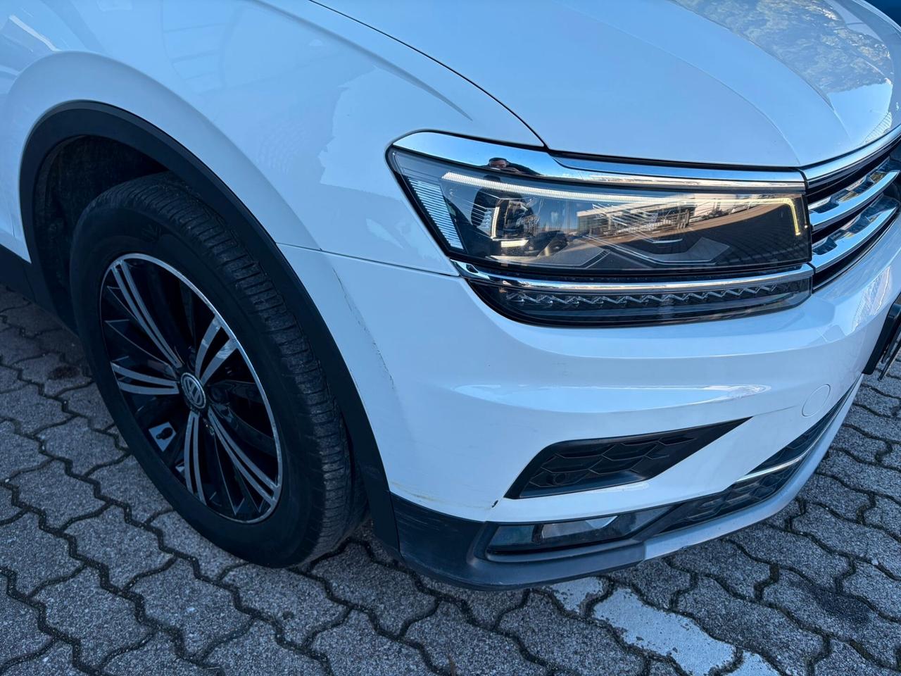 Volkswagen Tiguan 2.0 tdi Advanced 4motion 150cv dsg