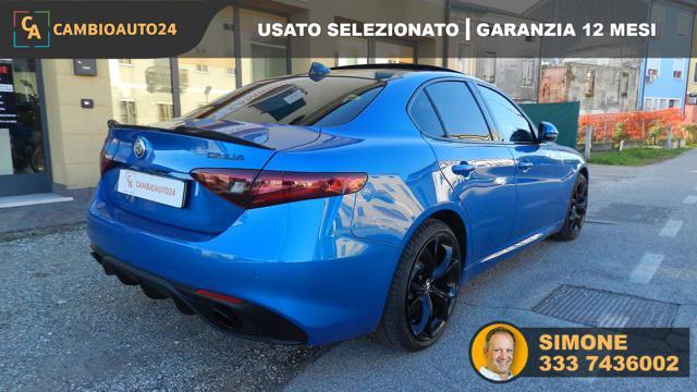 ALFA ROMEO Giulia 2.0 Turbo 280 CV AT8 AWD Q4 Veloce+Tetto Apribile