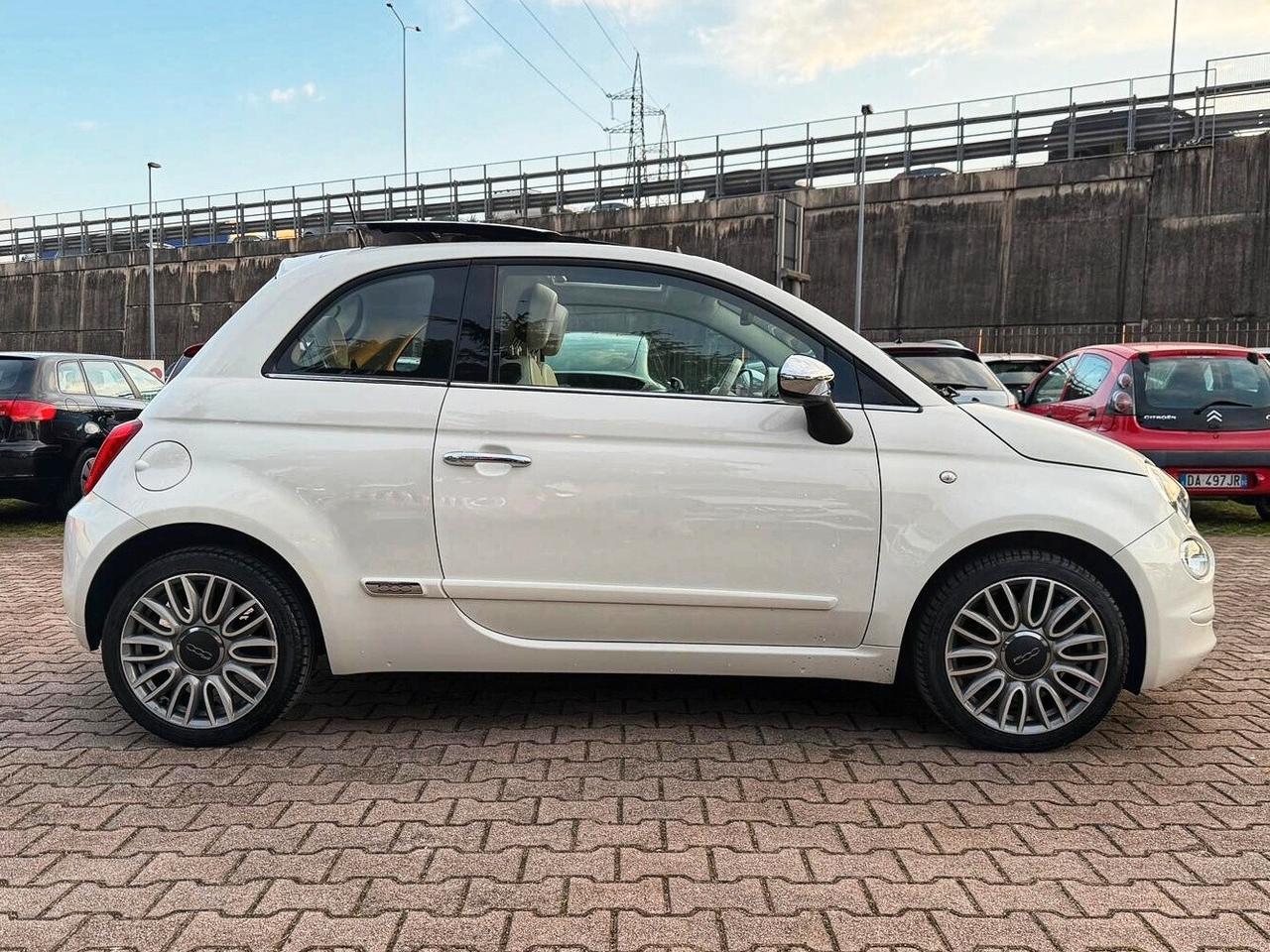 Fiat 500 1.2 Lounge AUTOMATICA TETTO PANORAMICO APRIBILE OK NEOPATENTATI