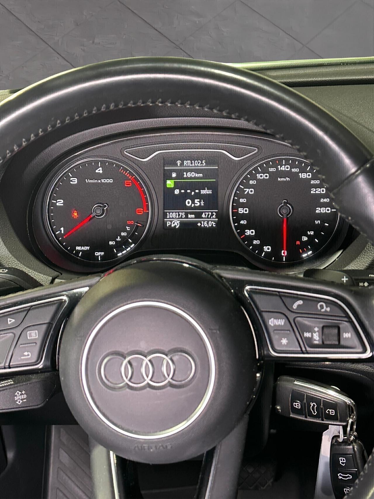 Audi A3 SPB ADMIRED 30 1.6 tdi 116cv s-tronic