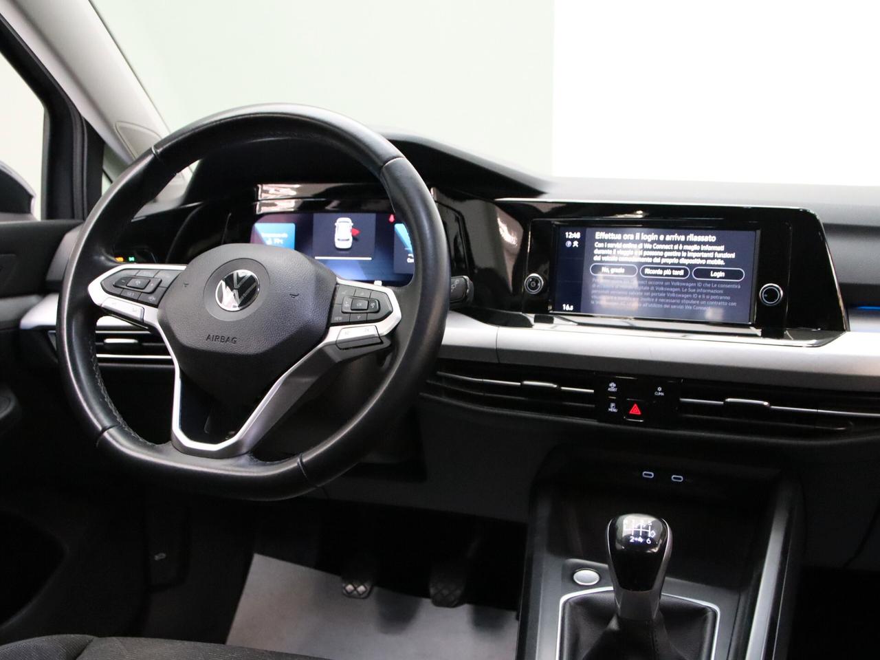 VOLKSWAGEN GOLF VIII 2020 1.0 tsi evo Life 110cv NEOPATENTATI IVA ESPOSTA