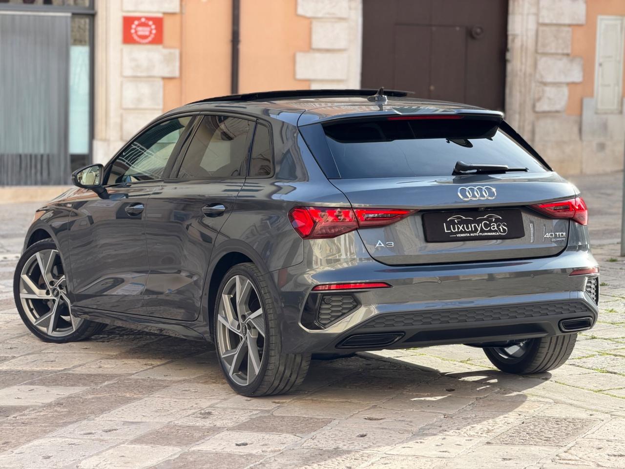 Audi A3 SPB 40 TDI 2.0 200CV quattro S tronic line edition