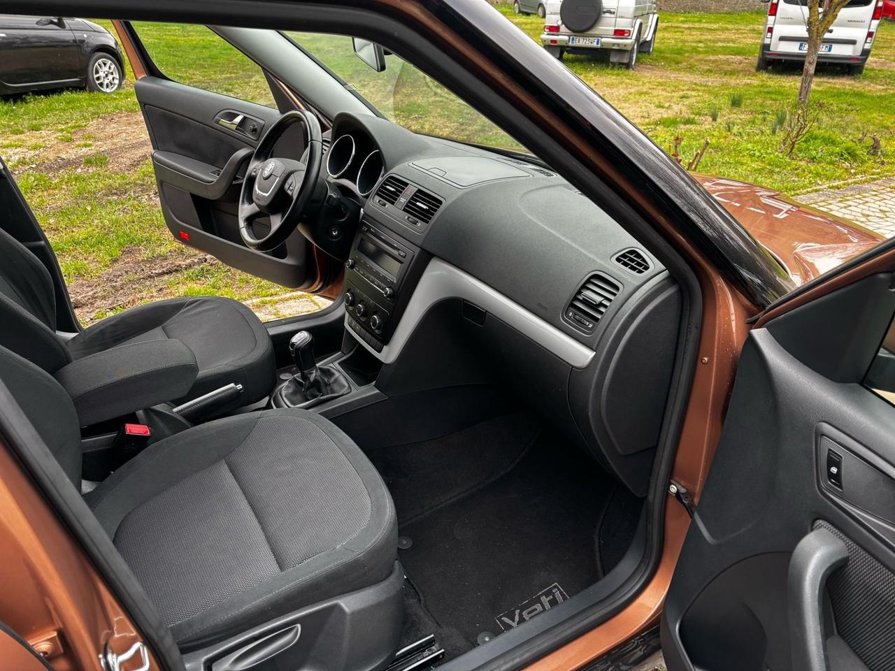 Skoda Yeti 1.6 TDI CR 105CV Ambition GreenLine IDONEA PER NEOPATENTATI BELLISSIMO PERMUTABILE