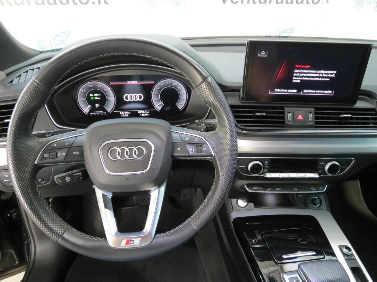 Audi Q5 SPB PHEV 50 TFSI-E 299 CV QUATTRO S-TRONIC S-LINE PLUS
