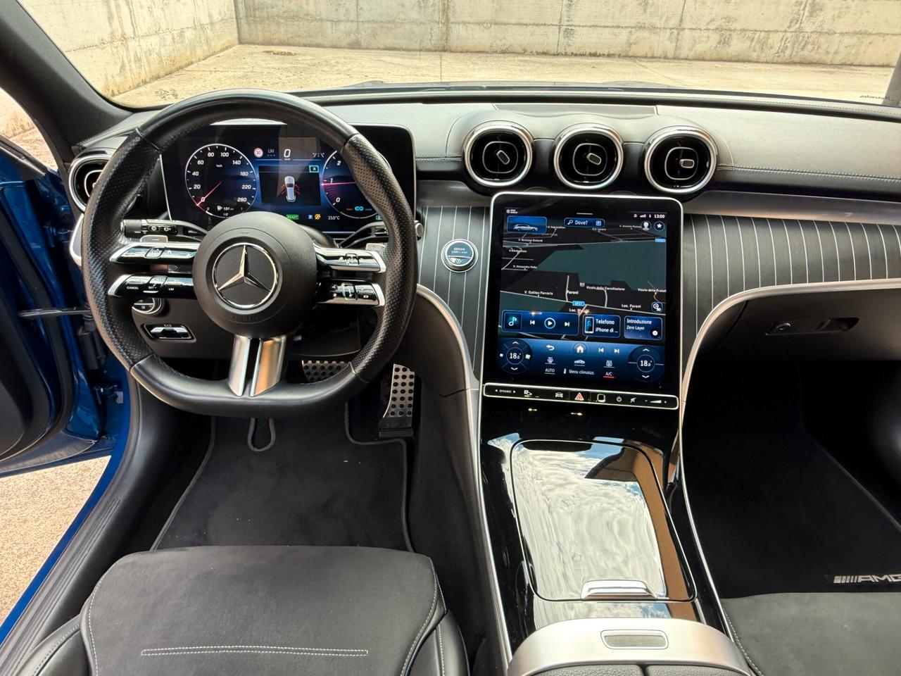 Mercedes-benz C 220d hybrid S.W. Premium Plus AMG LINE "SUPER TAGLIANDO ESEGUITO"
