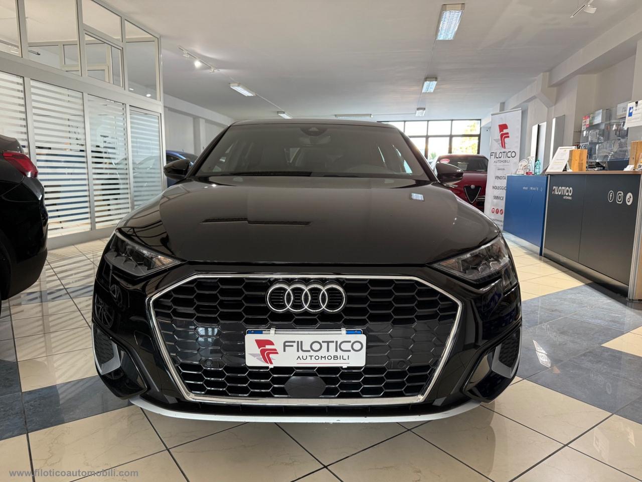 AUDI A3 SPB 35 TDI 150CV S tronic Business Advanced PACK SLINE - LUCI D'AMBIENTE