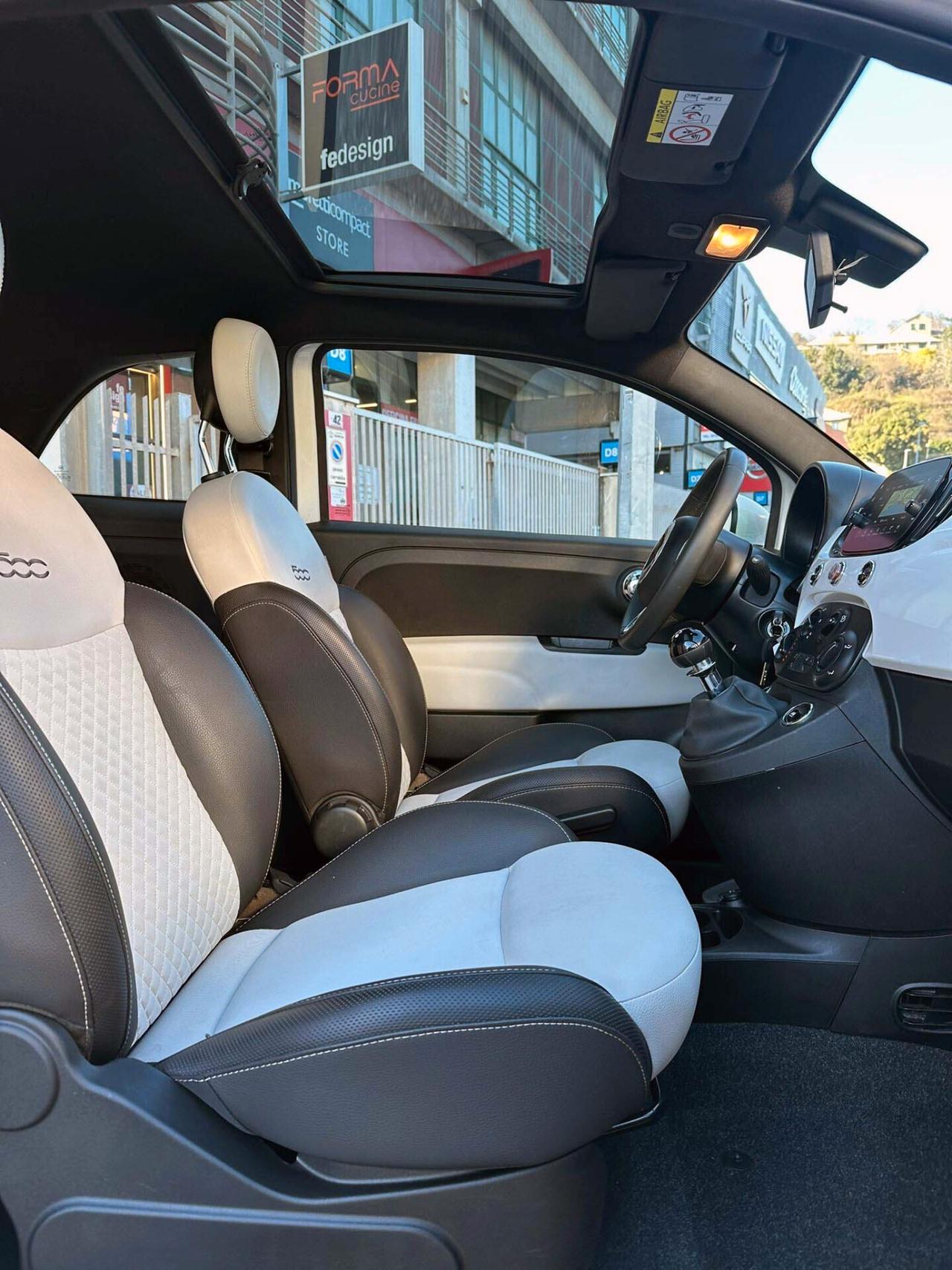 Fiat 500 1.0 Hybrid Dolcevita Interni In pelle tetto panoramico solo 26.000 km unico proprietario