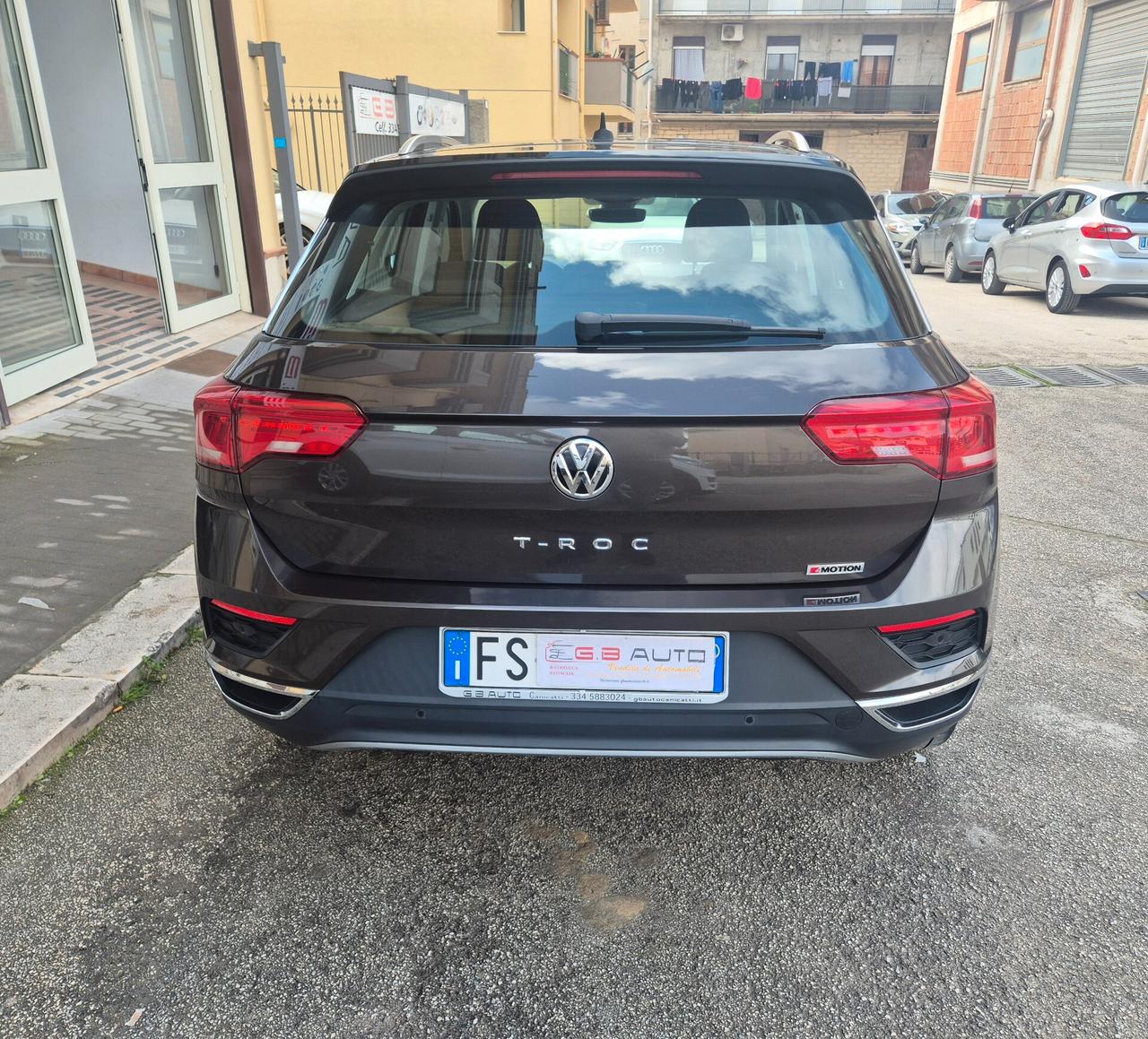 VW T ROC ANNO 2019 2.0 TDI 150 CV 4X4 KM CERTIF