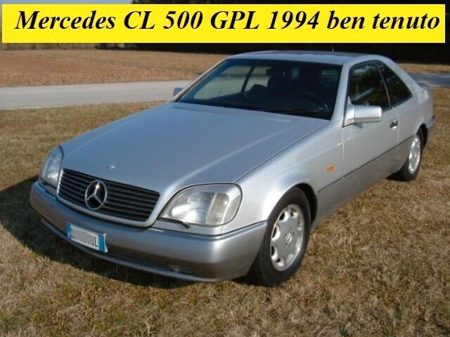 Mercedes-benz CL 500 GPL ben tenuta EPOCA