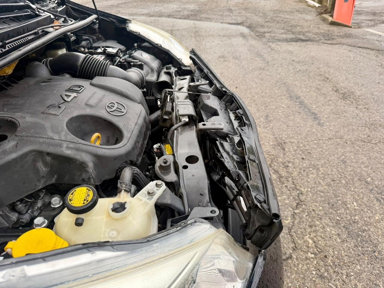 Toyota Yaris 1.4 D-4D incidentata motore funzionante