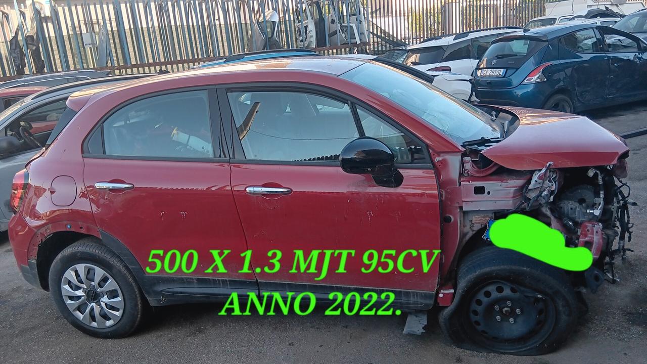 Fiat 500 X incidentata sinistrata mondialcars 022