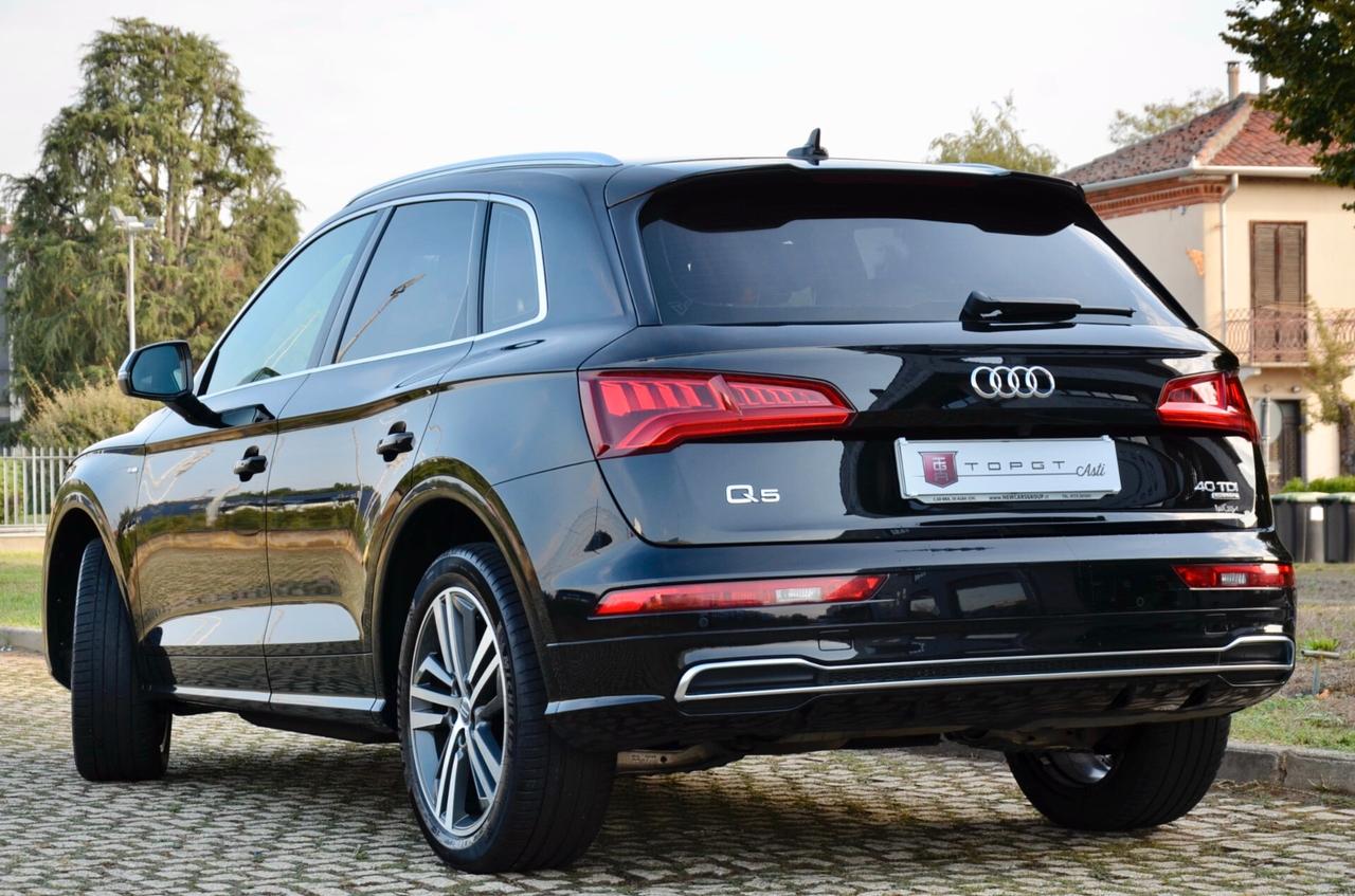 AUDI Q5 40 2.0 TDI S LINE EDITION QUATTRO 190cv S-TRONIC, EURO 6D, FULL LED, RETROCAMERA, PERMUTE