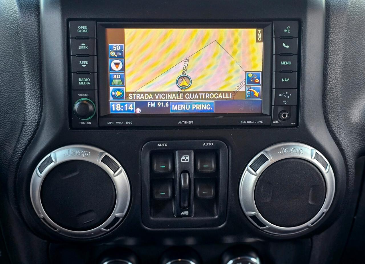 JEEP WRANGLER SAHARA 2014 AUTOMATICA NUOVISSIMA