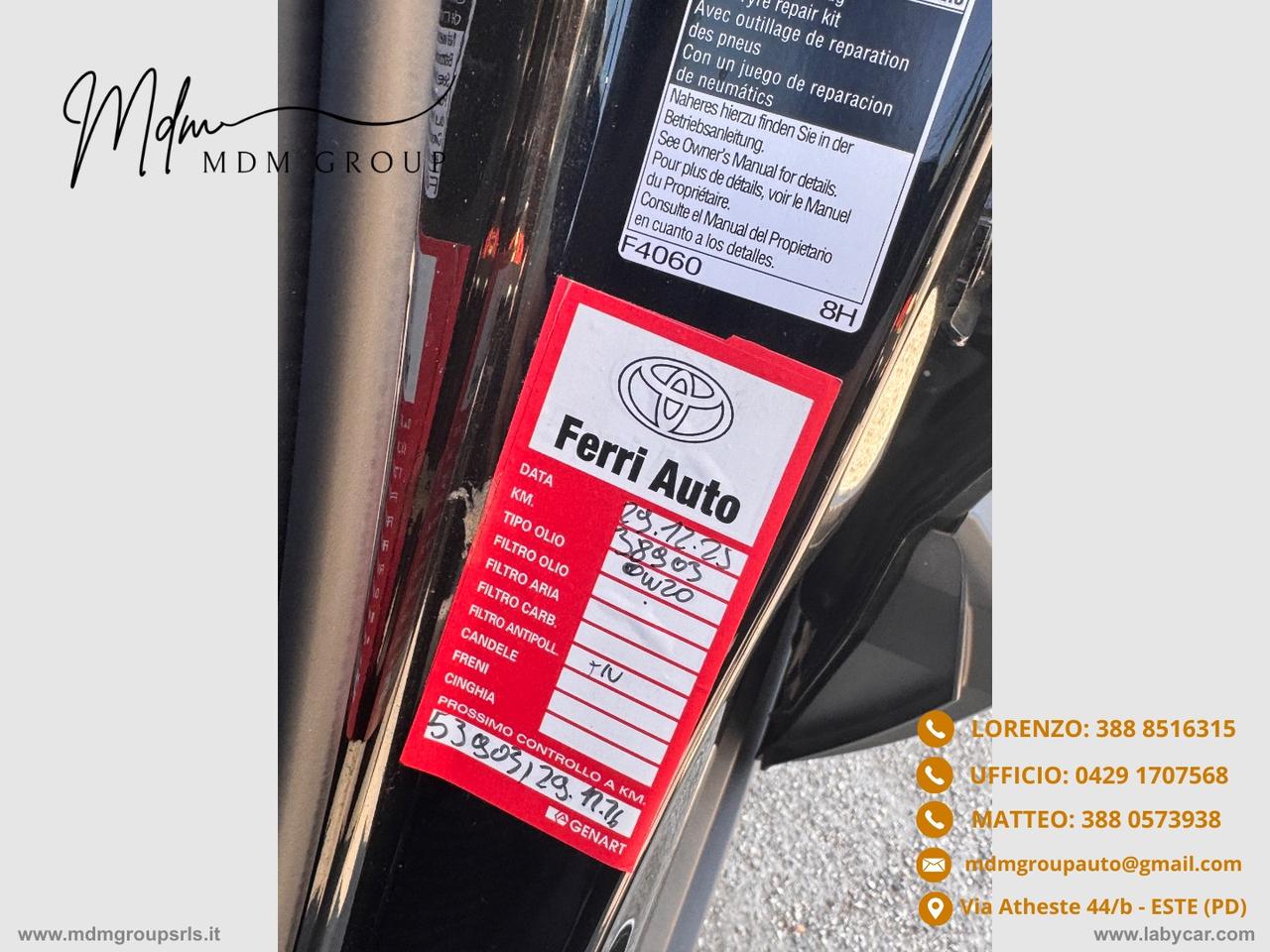 TOYOTA C-HR 1.8 Hybrid E-CVT Black Edition OK NEOPATENTATI