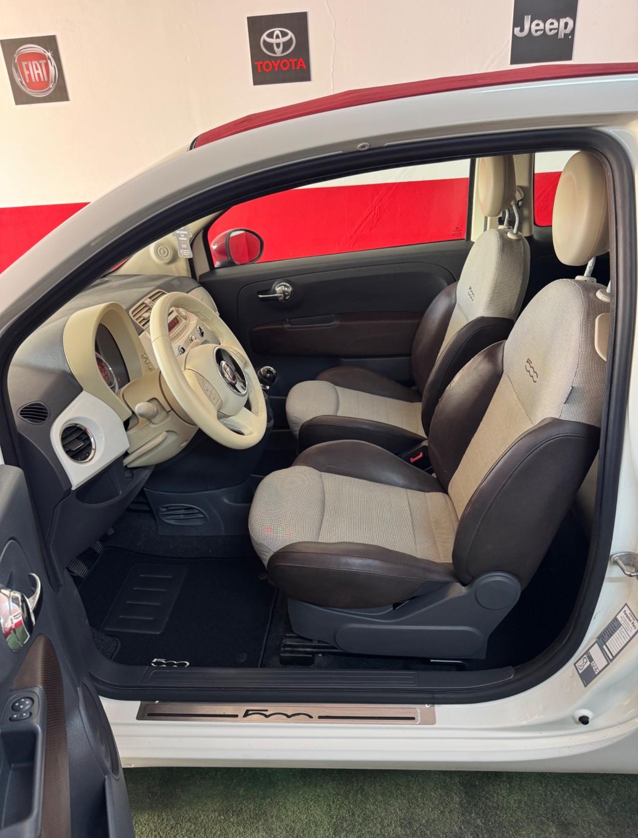 Fiat 500 C 1.2 Lounge 70 CV CABRIO