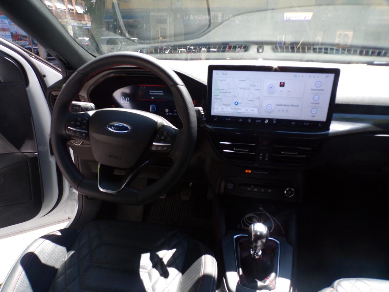 AUTO FORD FOCUS 5P DEL 05.2025 14.500 KM MOTORE 1.0 ECOBOOST ST-LINE X 125CV