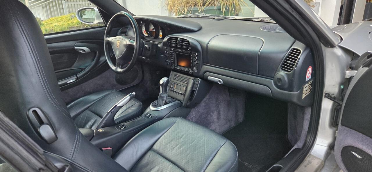 996 911 Porsche Turbo Cabriolet Book service Full Italia