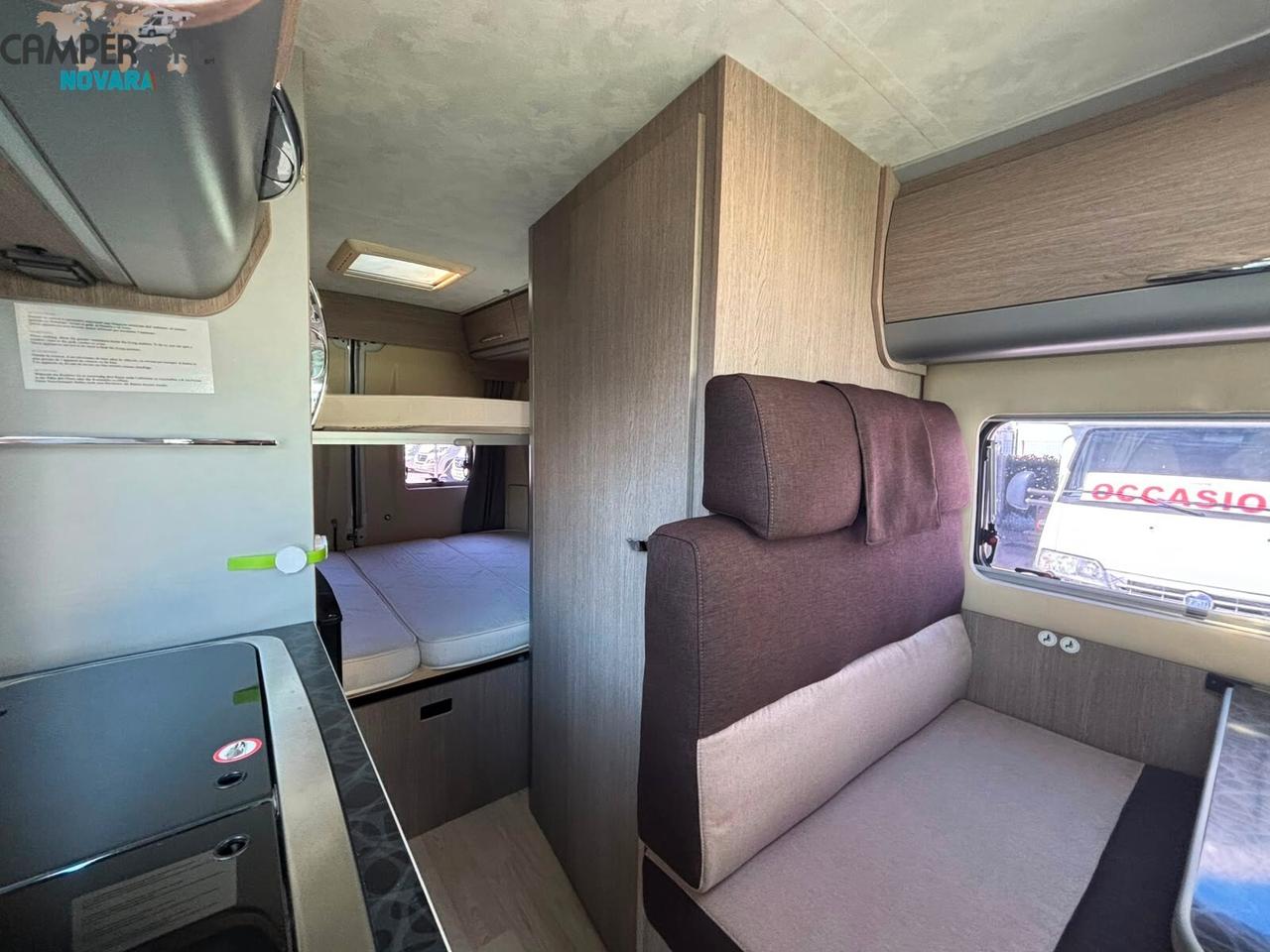 CHALLENGER VANY V 114 MAX EXCLUSIVE - Furgonato con doppio letto matrimoniale in coda