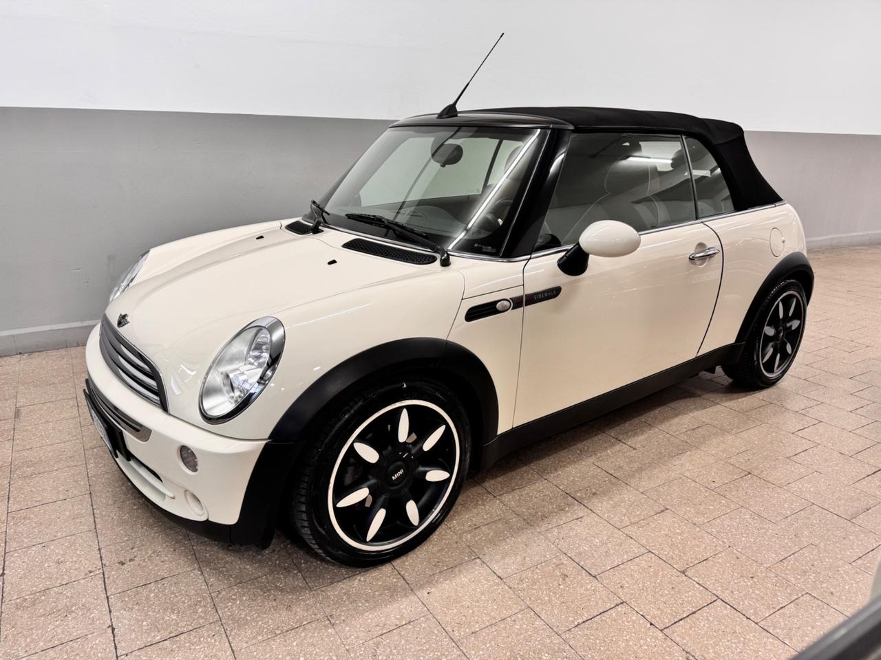 Mini Cooper 1.6 116 Cv Sidewalk Cabrio 75.000 KM