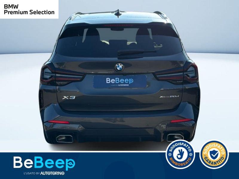 BMW X3 XDRIVE20D MHEV 48V MSPORT AUTO