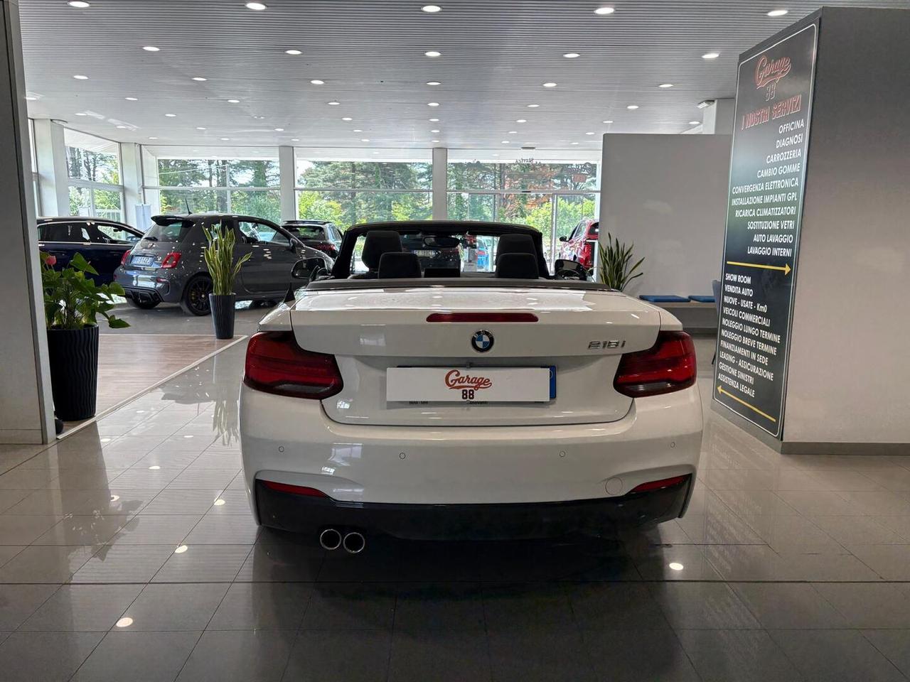 BMW Serie 2 Cabrio 218i Msport auto