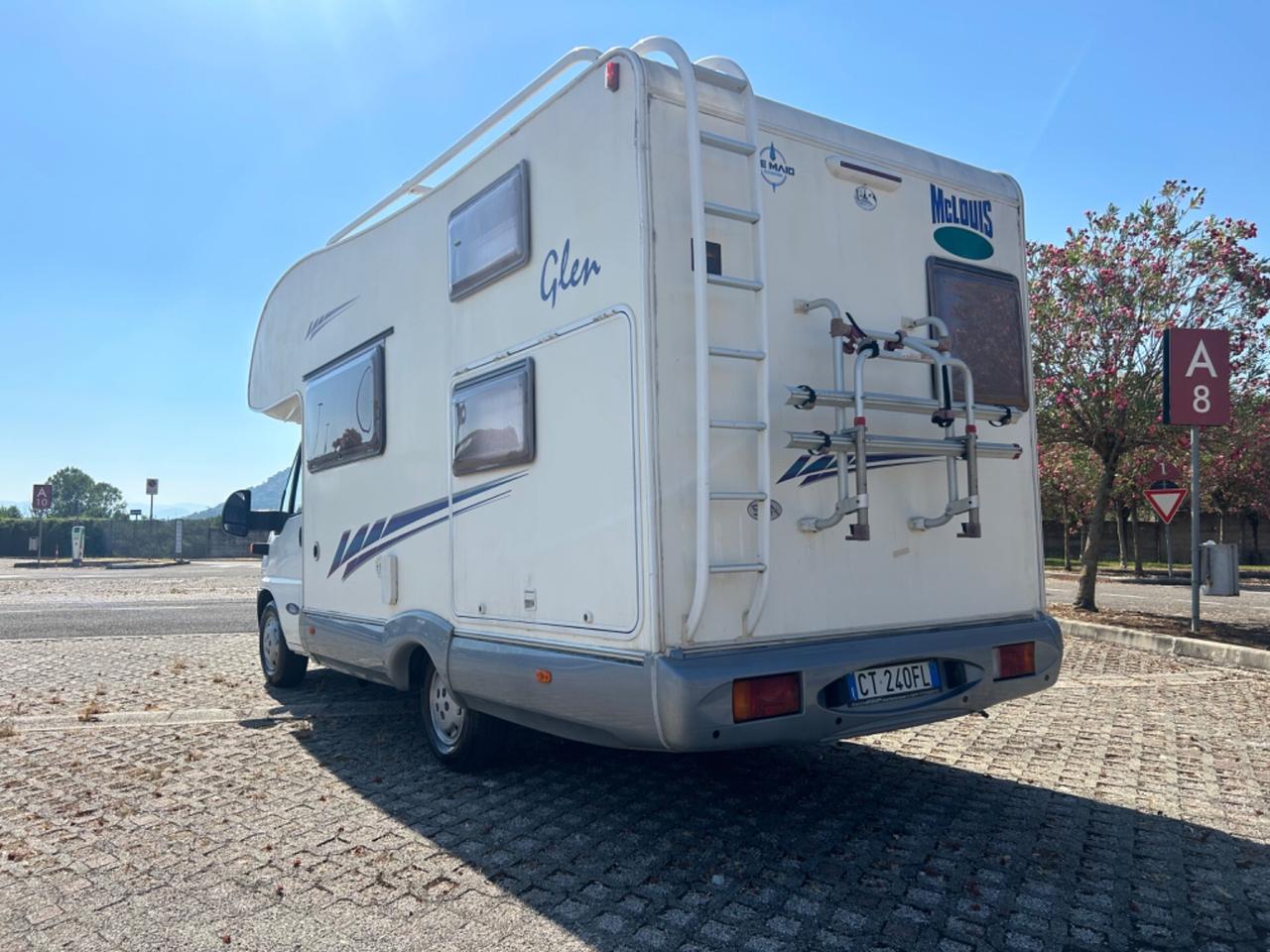 Camper mansardato 6 posti Mc louis