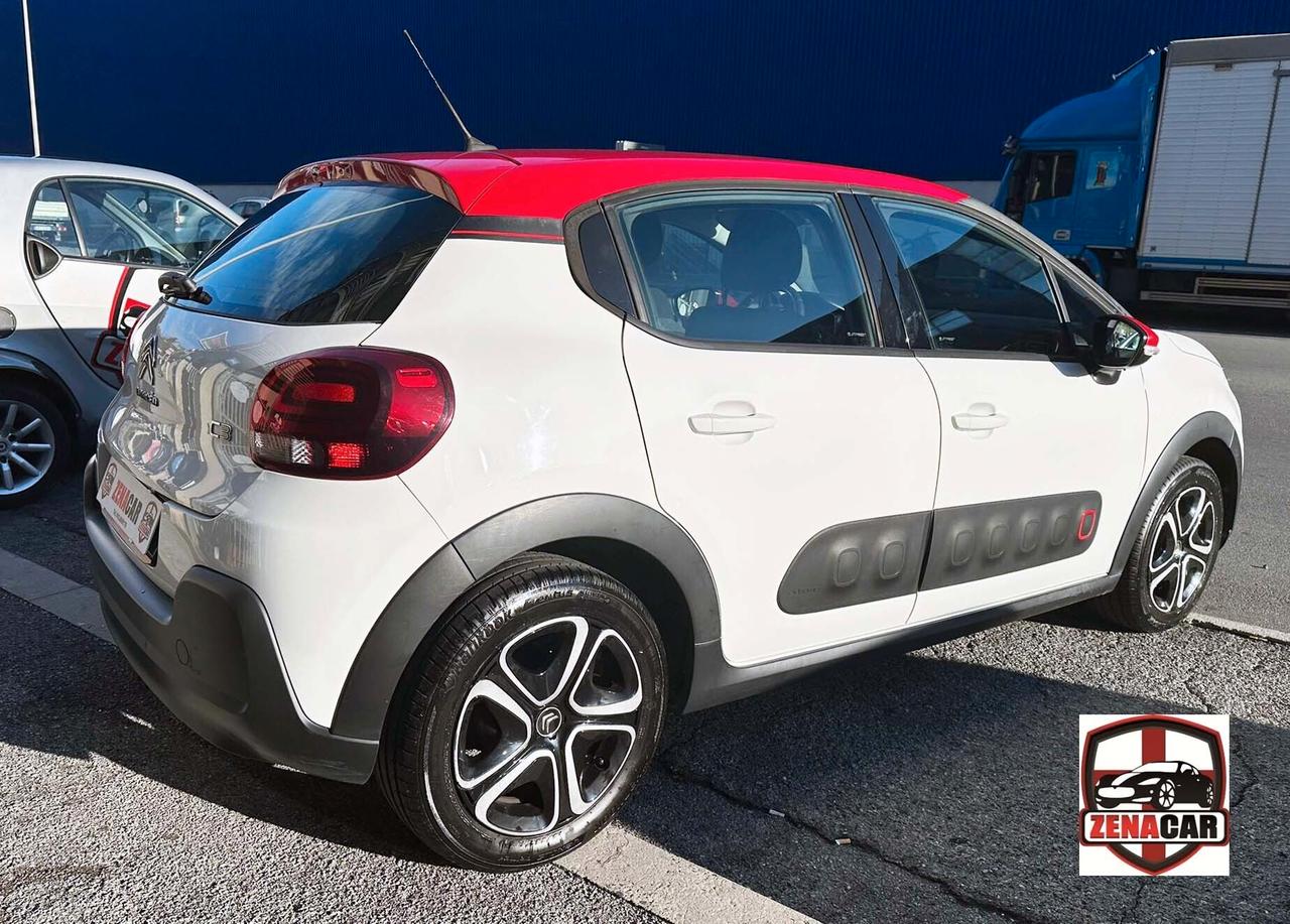 Citroen C3 PureTech 82 Shine Telecamera Apple e Android Auto Cerchi in Lega