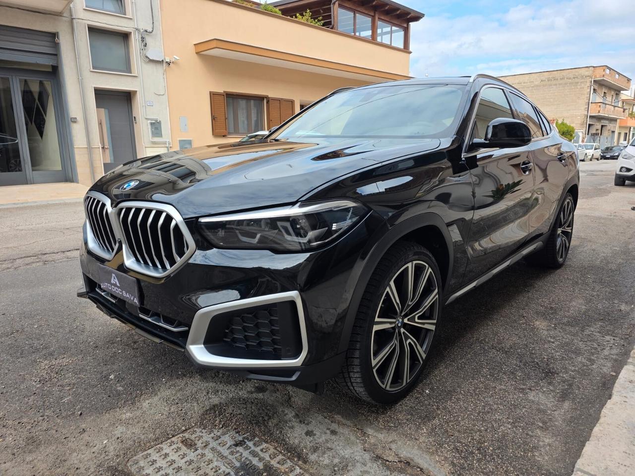 Bmw X6 3.0 D X-Drive 48V X-Line+Cerchi 22+Tetto+Luci Ambiente...