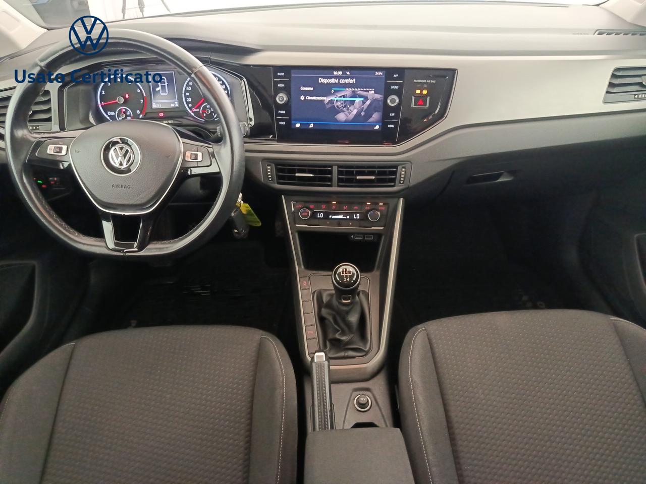 VOLKSWAGEN Polo 6ª serie - Polo 1.0 EVO 5p. Comfortline BlueMotion Technology