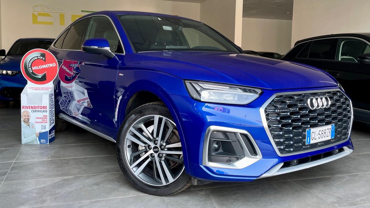 AUDI Q5 QUATTRO 40 2.0 S-LINE S-TRONIC 204 CV - VIRTUAL COCKPIT, PELLE, FULL LED