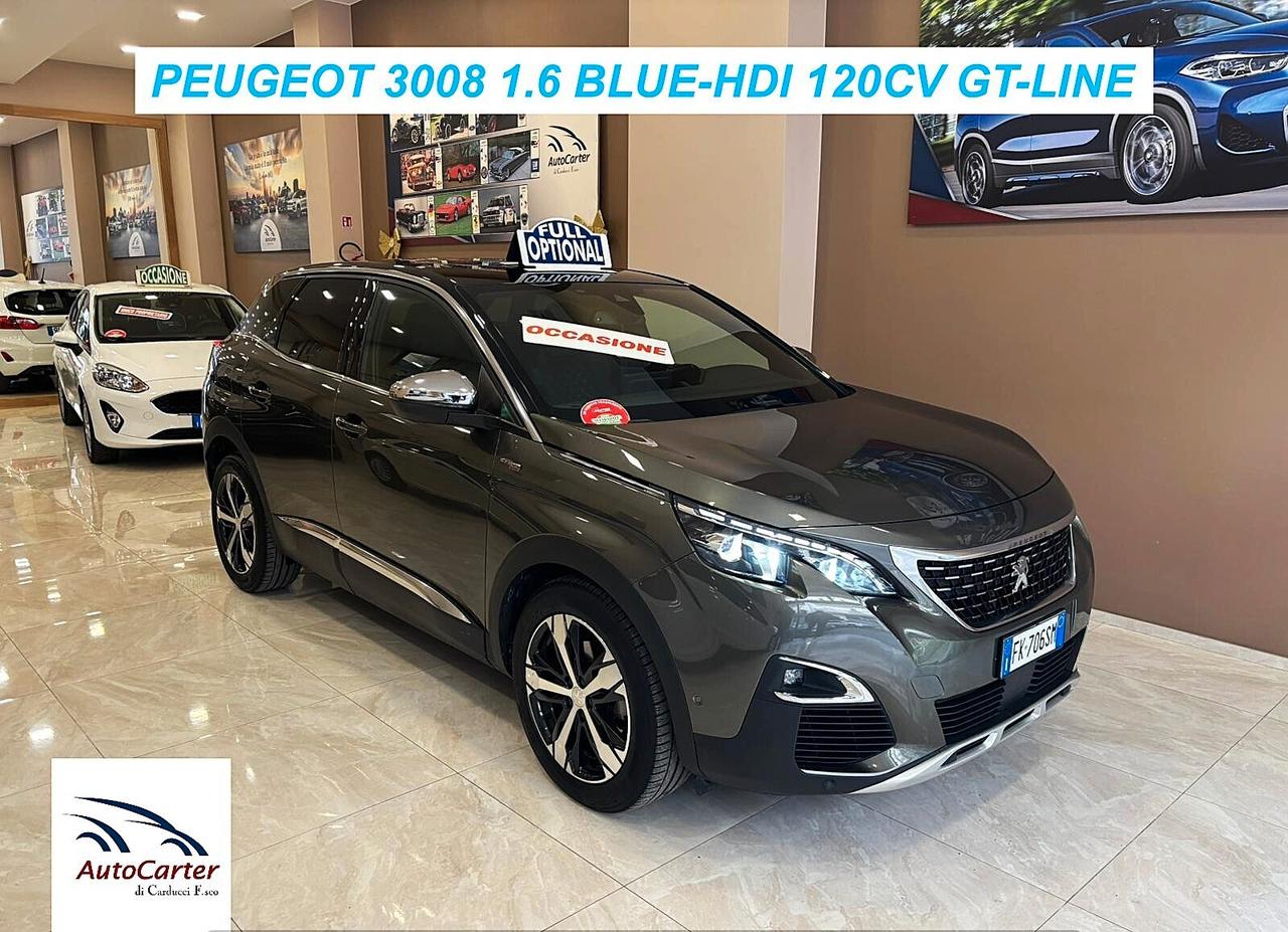 Peugeot 3008 1.6 DIESEL GT-LINE **FULL**