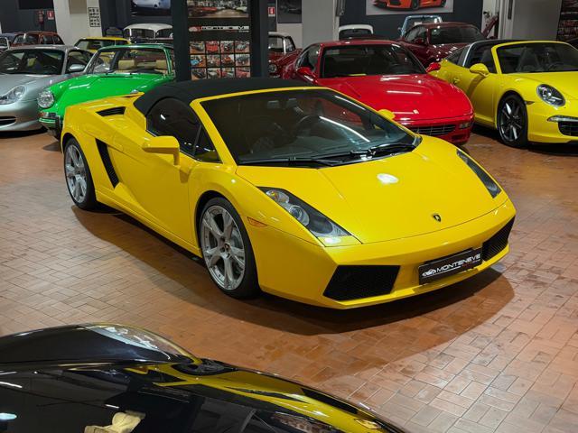 LAMBORGHINI Gallardo Spyder 520CV Giallo Midas Pearl-Pelle e Alcantara