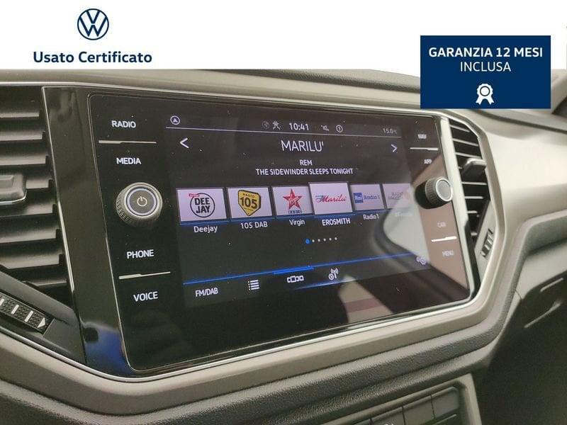 Volkswagen T-Roc 1.0 tsi Style 110cv