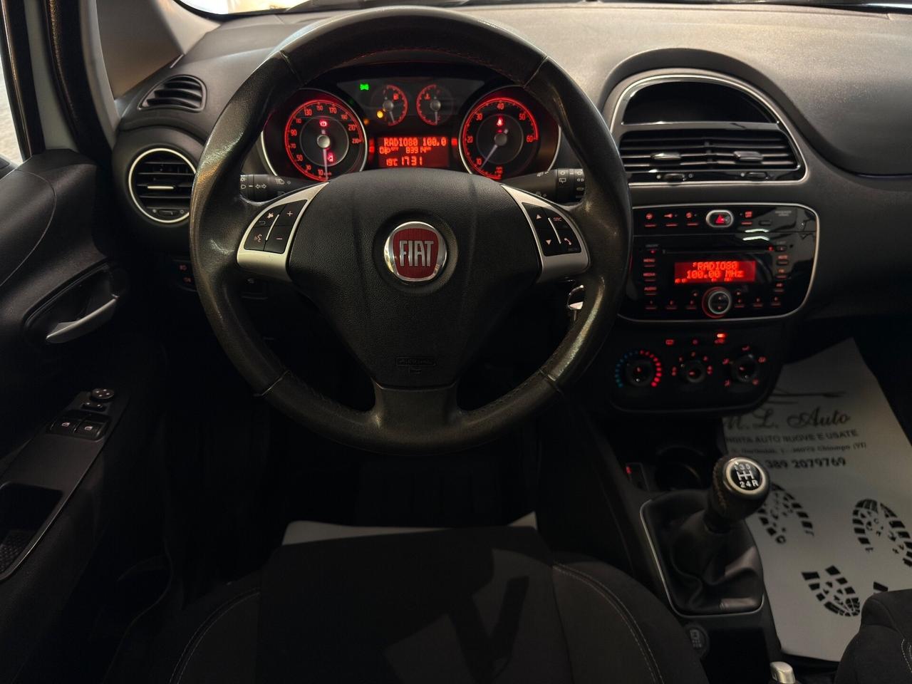 Fiat Punto 1.3 MJT II S&S 85 CV 5 porte ECO Lounge