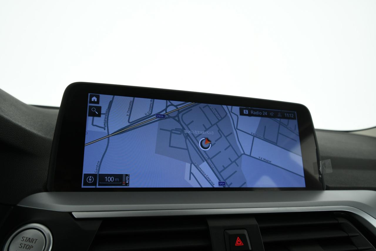 BMW X3 xdrive 20d mhev 48V auto GANCIO TRAINO+PELLE+C19"