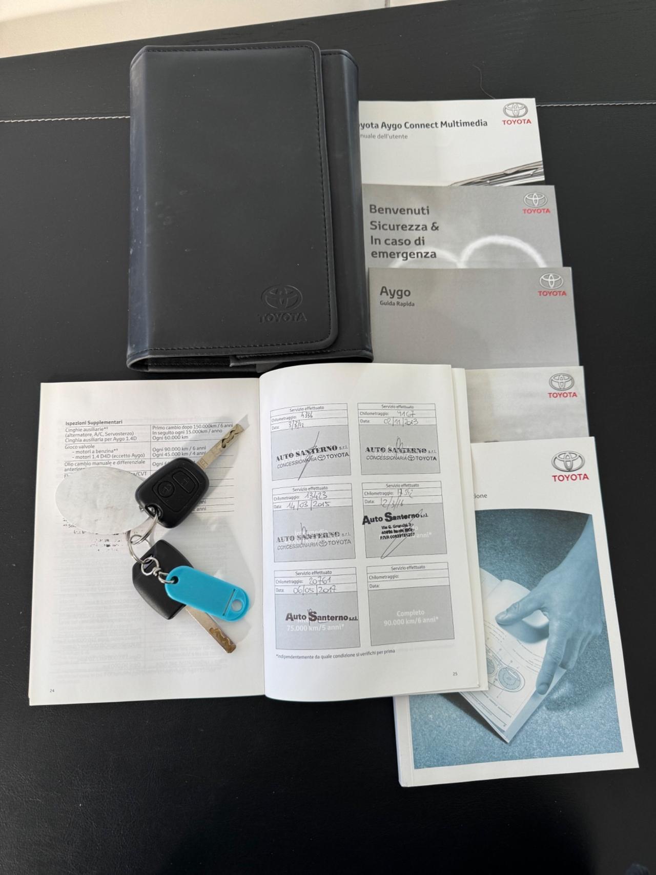 Toyota Aygo 1.0 12V VVT-i 5 porte Now Connect