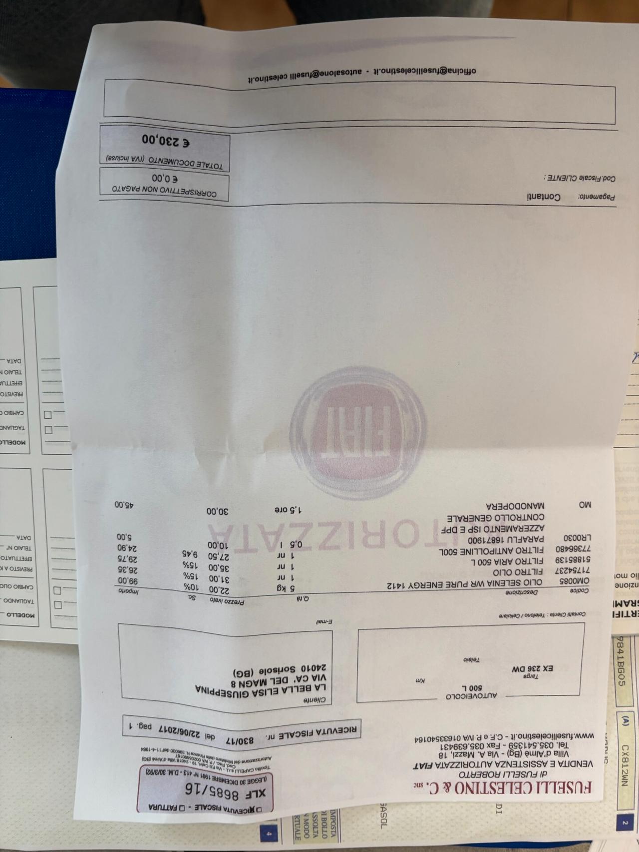 Fiat 500L 1.6 mjt Trekking 105cv*TAGLIANDI CERTIFICATI