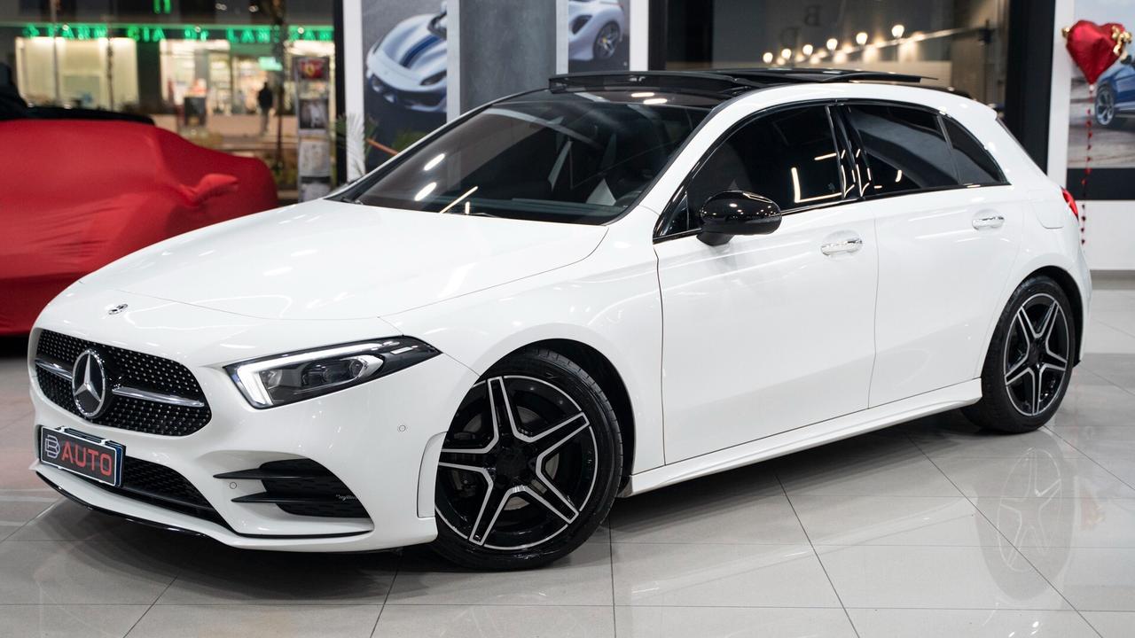 Mercedes-benz A 180 D PREMIUM PLUS AMG TETTO PACK LUCI MULTIBEAM FULL