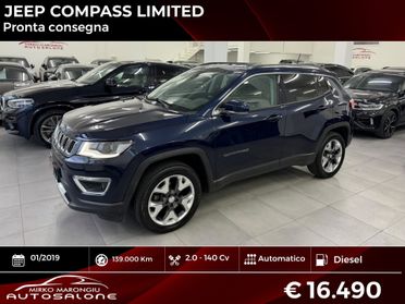 Jeep Compass 2.0 Multijet II 4WD Limited FINANZIABILE