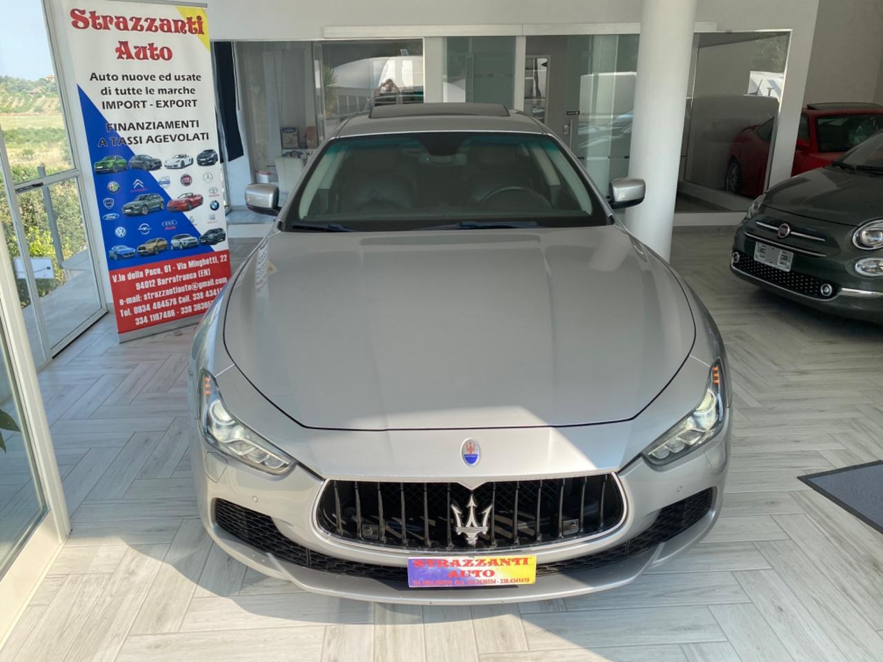 Maserati Ghibli 3.0D V6 275cv GRANSPORT+TETTO2015