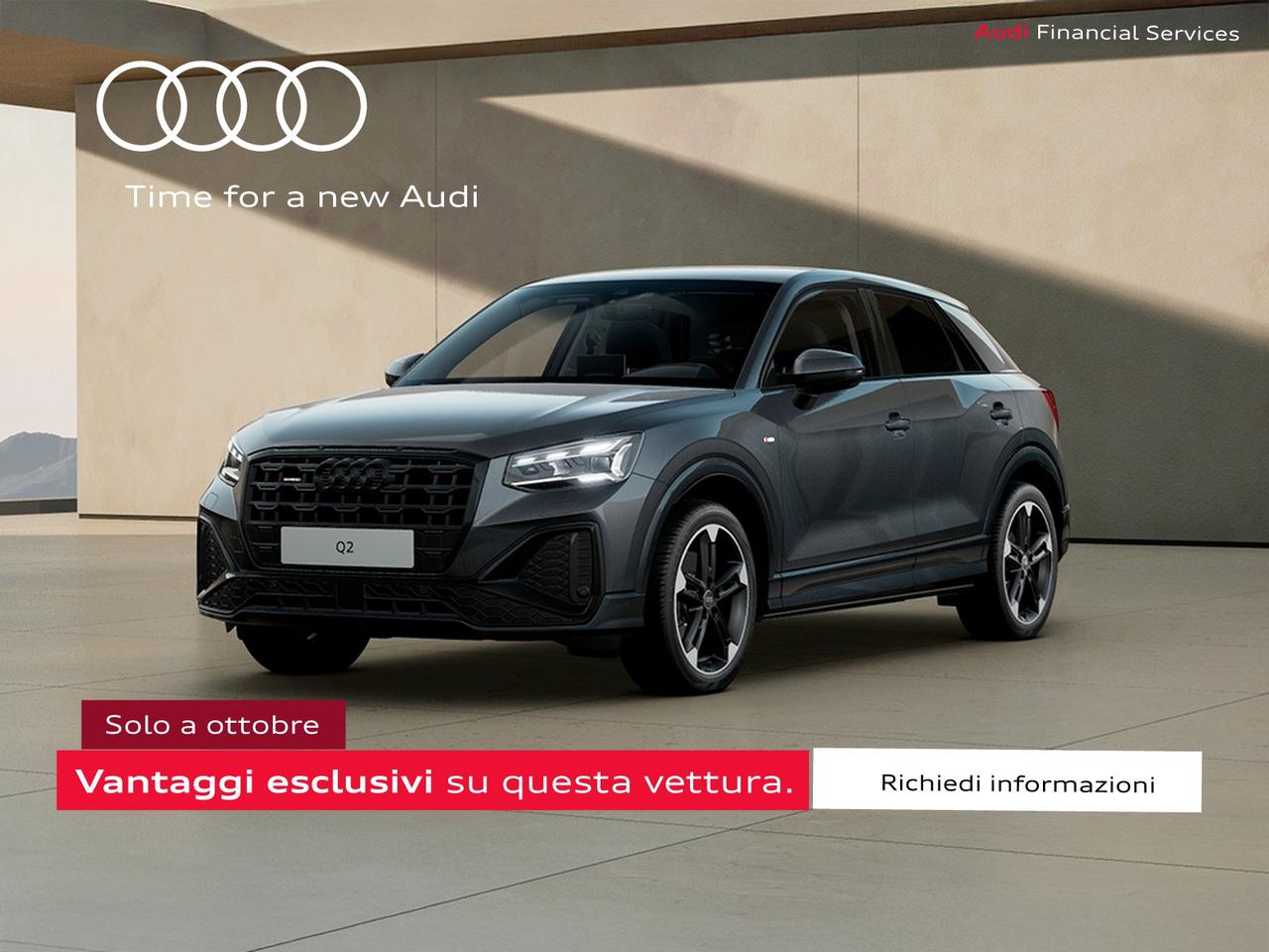 Audi Q2 35 2.0 tdi s line edition quattro s-tronic