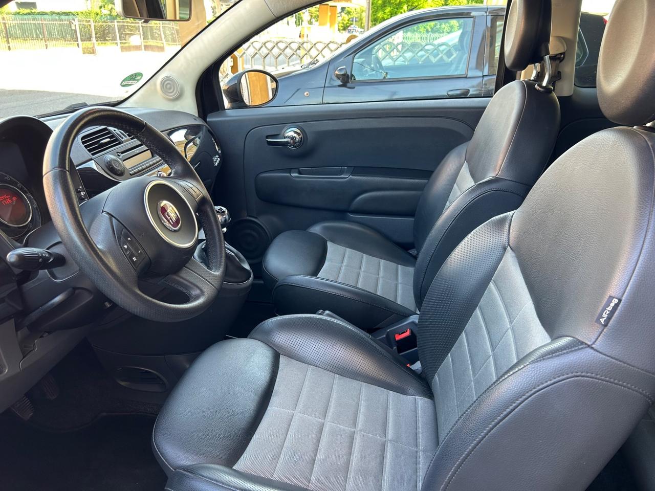 Fiat 500 1.2 Lounge Sport!! Misto pelle!! Blue e ME!! 2011
